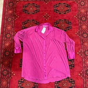 12th Tribe Pink Blouse